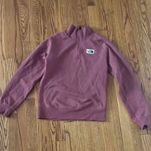 The north face 1/4 zip